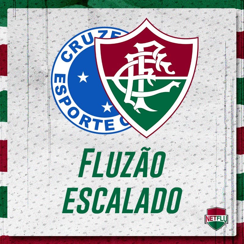 Fluminense está escalado para o confronto diante do Cruzeiro no Mineirão
