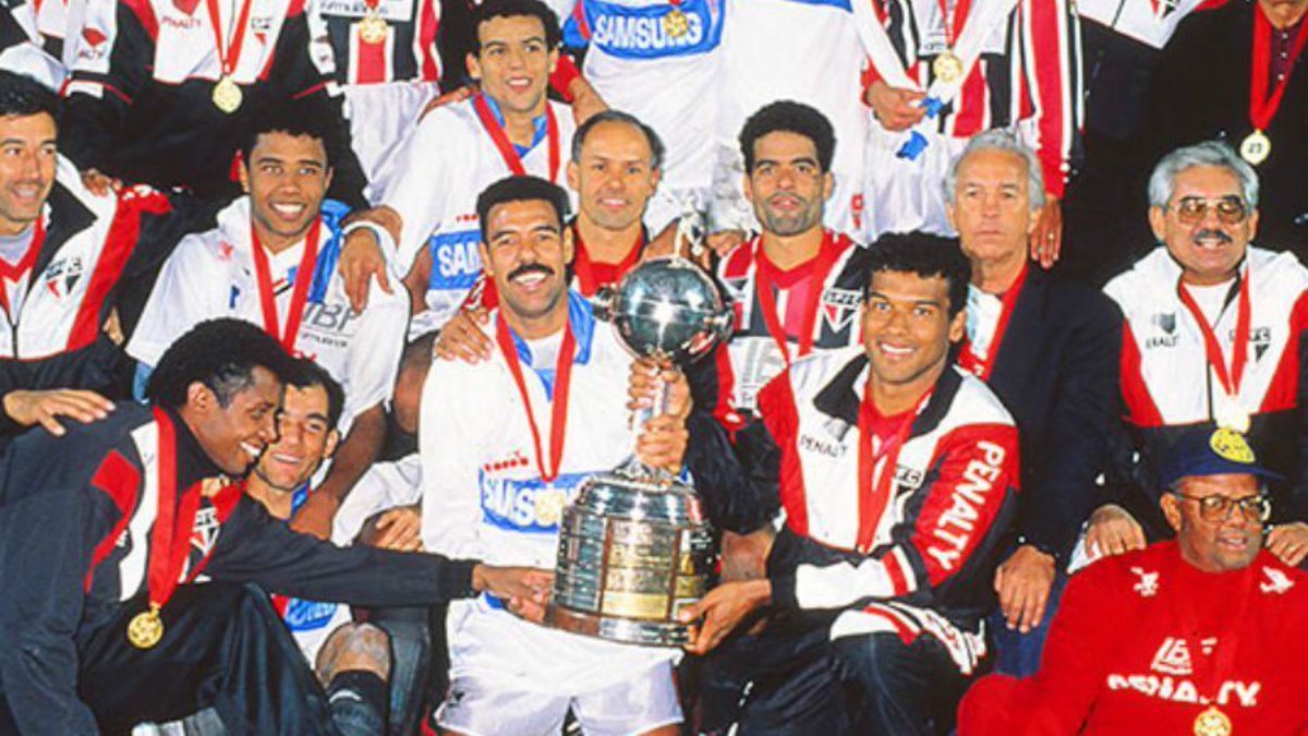 São Paulo comemora 30 anos da conquista da Libertadores de 1993