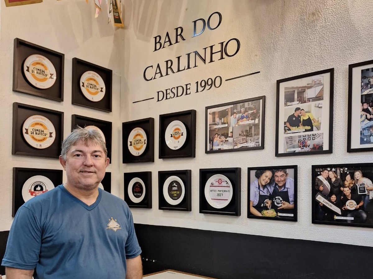 'Se esse bar falasse': dos prêmios pelas receitas originais à trajetória de vida, bar do Carlinho coleciona vitórias em Uberlândia | Triângulo Mineiro
