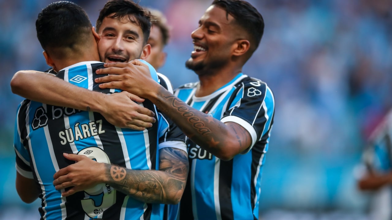 Grêmio lidera ranking de times da Série A na temporada
