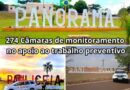 Projeto de video monitoramento na área territorial dos municípios de Panorama, Paulicéia e Santa Mercedes.