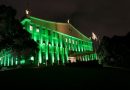 Sede do Governo de São Paulo se ilumina de verde em campanha de combate ao glaucoma