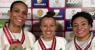 Brasileiras garantem três bronzes em 1º dia de Grand Slam de Judô