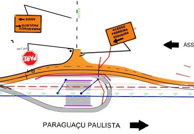Paraguaçu Paulista – Duplicação da SP 284 altera tráfego em  com desvio temporário