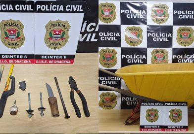 Dracena – Policia Civil Prende  Homem Suspeito de Furtar Residências ,obras e Comercio
