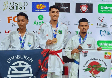 Dracena – Atletas foram destaque no VI Open Nacional de Karatê, realizado em Três Lagoas MT