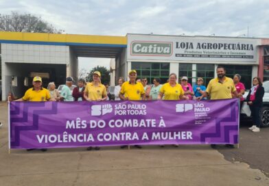 Tupi Paulista – Passeata do Agosto Lilás