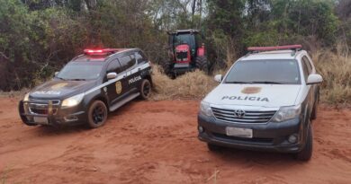 Dracena – Polícia Civil recupera trator de R$ 800 mil escondido