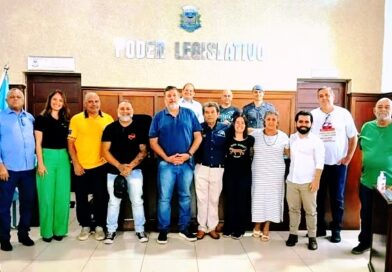 Tupi Paulista –  Prefeito Juliano Guiro  e Tenente Pagotto da PM participaram da reunião do CONSEG (Conselho Comunitário de Segurança)