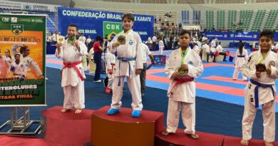 Tupienses brilham na final do  Campeonato Brasileiro de Karatê na Paraíba.