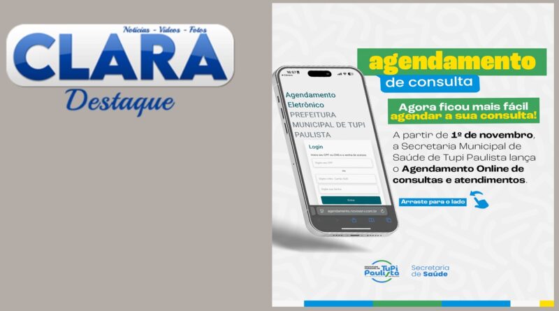 Tupi Paulista – Inovador e Moderno o novo atendimento da Saúde na cidade