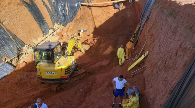 Promissão – Quatro pessoas morrem em soterramento de obra