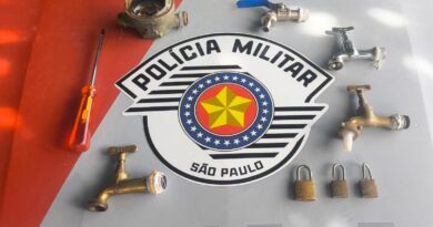 Dracena – Homem, de 42 anos, foi preso em flagrante após furtar equipamentos hidráulicos