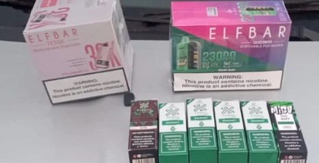 Presidente Epitácio -Policia Militar apreende 5 mil cigarros eletrônicos